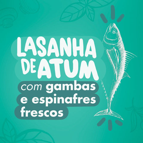 UFG - SÁBADO - Lasanha de atum com gambas e espinafres frescos
