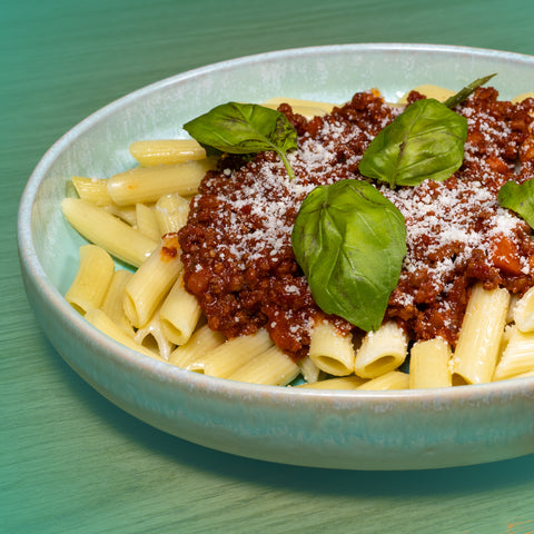 Penne à bolonhesa